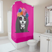 Rideaux De Douche Halloween (En situation)