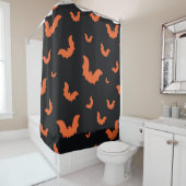Rideaux De Douche Halloween (En situation)