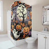 Rideaux De Douche Halloween/Automne/Automne (En situation)