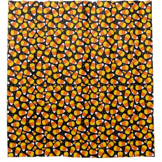 Rideaux De Douche Halloween Candy Corn (Devant)