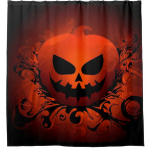 Rideaux De Douche Halloween/Citrouille/automne/automne