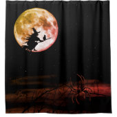 Rideaux De Douche Halloween fête Black Night Pleine lune effrayant (Devant)