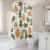 Rideaux De Douche Halloween Moderne (En situation)