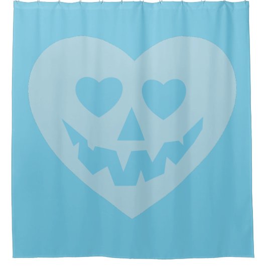 Rideaux De Douche halloween pastel goth valentine coeur déplaisant b (Devant)
