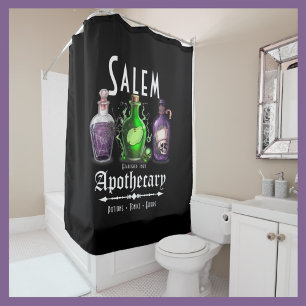 Rideaux De Douche Halloween Salem Potions appothécaires Toniques Eli