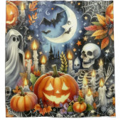 Rideaux De Douche Halloween tout Motif (Devant)