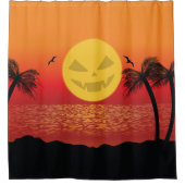 Rideaux De Douche Halloween tropical (Devant)