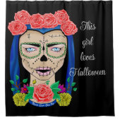 Rideaux De Douche Halloween Zombie Cinco de Mayo (Devant)