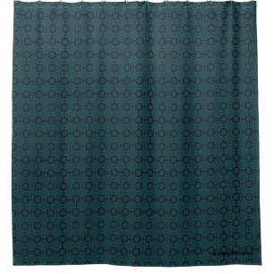 Rideaux De Douche HAMbyWG - Noir avec tout autre Motif de disque cou