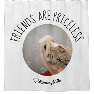Rideaux De Douche HammyVille - Cute Hamster Fresh & Squeeky Clean