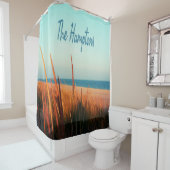 Rideaux De Douche Hamptons Beach Long Island New York (En situation)