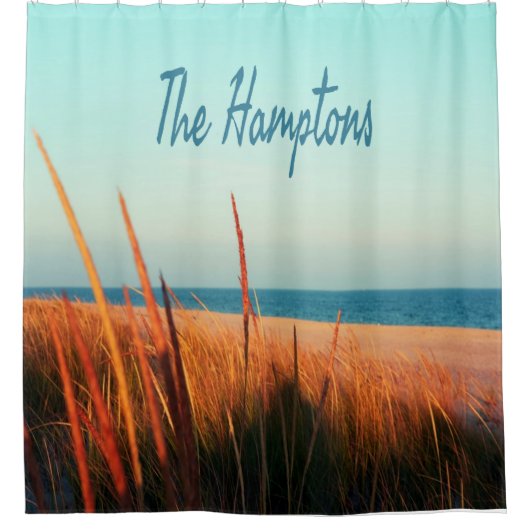 Rideaux De Douche Hamptons Beach Long Island New York (Devant)