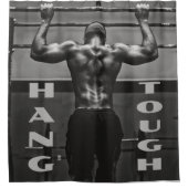 Rideaux De Douche Hang Tough Muscle Man Workgym (Devant)