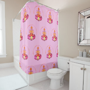Rideaux De Douche Happy Diwali - Deepalavi Lakshmi Goddess 1