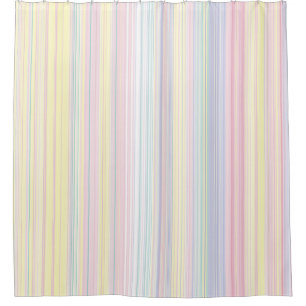 Rideaux De Douche Happy Dream - Élégante bande colorée-