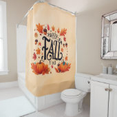 Rideaux De Douche Happy Fall Y'all classique (En situation)