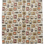 Rideaux De Douche HARRY POTTER™ Chibi Image Frame Motif (Devant)