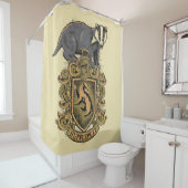 Rideaux De Douche Harry Potter | Cimier de Hufflepuff avec Badger (En situation)