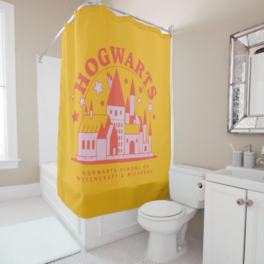 Rideaux De Douche HARRY POTTER™ | Cute HOGWARTS™ School (En situation)