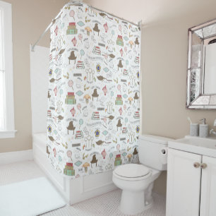 Rideaux De Douche HARRY POTTER™ Motif Magique Minuscule