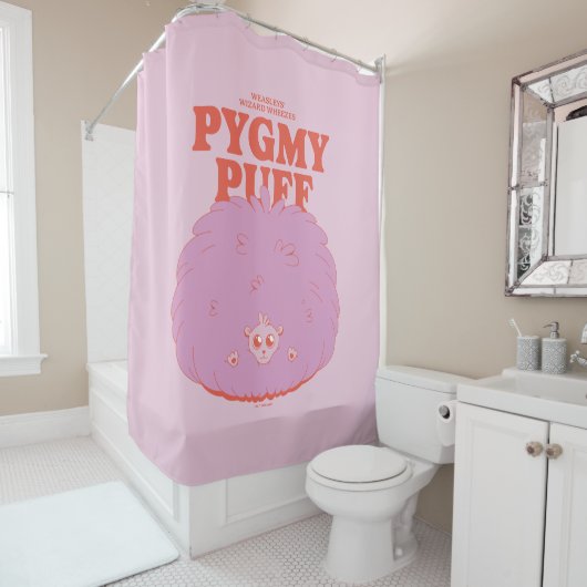 Rideaux De Douche HARRY POTTER™ | Pygmy Puff magique de Weasley (En situation)