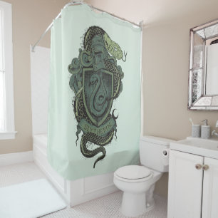 Rideaux De Douche Harry Potter Slytherin Crest