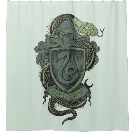 Rideaux De Douche Harry Potter | Slytherin Crest (Devant)
