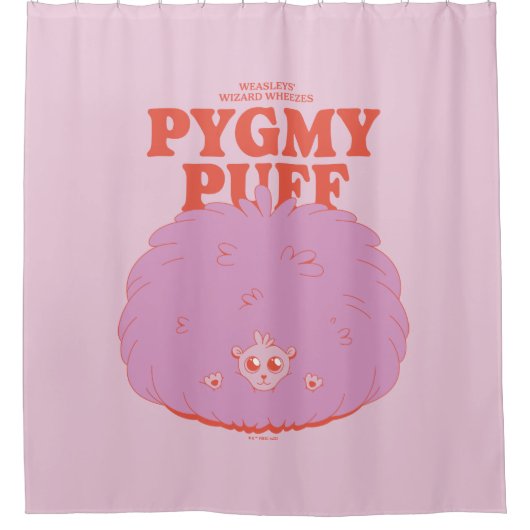 Rideaux De Douche HARRY POTTER™ | Weasley's Wizard Pygmy Puff (Devant)