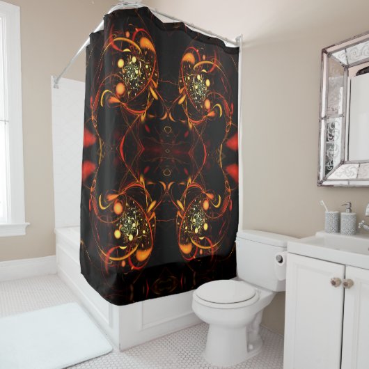 Rideaux De Douche Heartbeat (En situation)