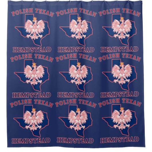 Rideaux De Douche Hempstead Polonais Texan (Devant)