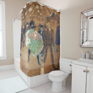 Rideaux De Douche Henri de Toulouse-Lautrec - Danse à la Rouge