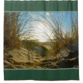Rideaux De Douche Herbe dunaire et mer - (Devant)