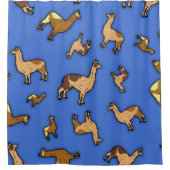 Rideaux De Douche Herd de Llamas (Devant)