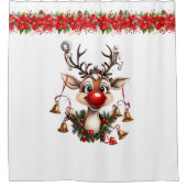 Rideaux De Douche Here Comes Rudolf  (Devant)