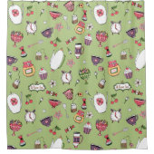 Rideaux De Douche Heure du thé (Devant)