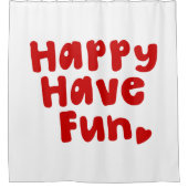 Rideaux De Douche Heureux de s'amuser (Devant)