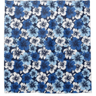 Rideaux De Douche Hibiscus Hawaiian Floral Aloha Chemise Imprimer