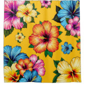 Rideaux De Douche Hibiscus tropical (Devant)