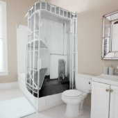 Rideaux De Douche HILLARY pour la PRISON 2016 (En situation)
