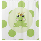 Rideaux De Douche Histoire Fairy tale Frog Prince Gold Crown (Devant)