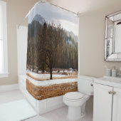 Rideaux De Douche Hiver..... (En situation)