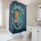 Rideaux De Douche HOGWARTS™ Floral Crest (En situation)