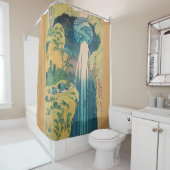 Rideaux De Douche Hokusai Amida Cascade Japon (En situation)