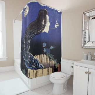 Rideaux De Douche Hokusai Femme Ghost Apparaît