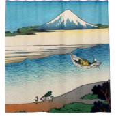 Rideaux De Douche Hokusai - rivière Tama dans la province de Musashi (Devant)