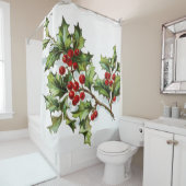 Rideaux De Douche HollyBerries 002 (En situation)