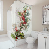 Rideaux De Douche HollyBerries 003 (En situation)