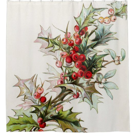 Rideaux De Douche HollyBerries 003 (Devant)