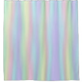 Rideaux De Douche Hologramme arc-en-ciel doux (Devant)