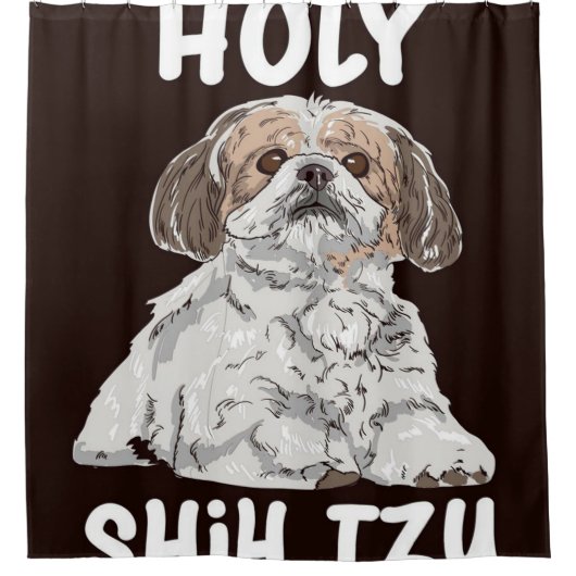 Rideaux De Douche Holy Shih Tzu Cute Shih Tzu (Devant)